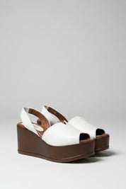Sandales Compensées -Off-White